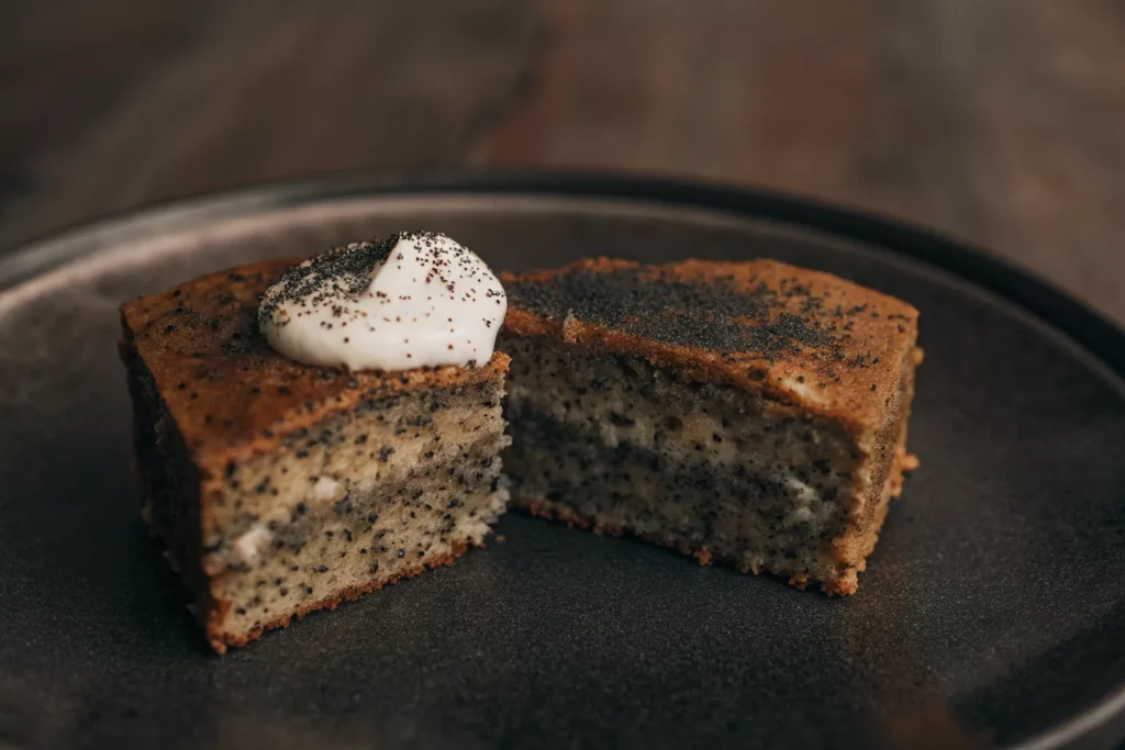 Juicy Poppy Seed Cake with Yogurt Recipe