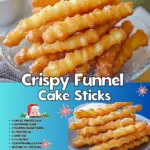 Crispy Funnel Cake Sticks