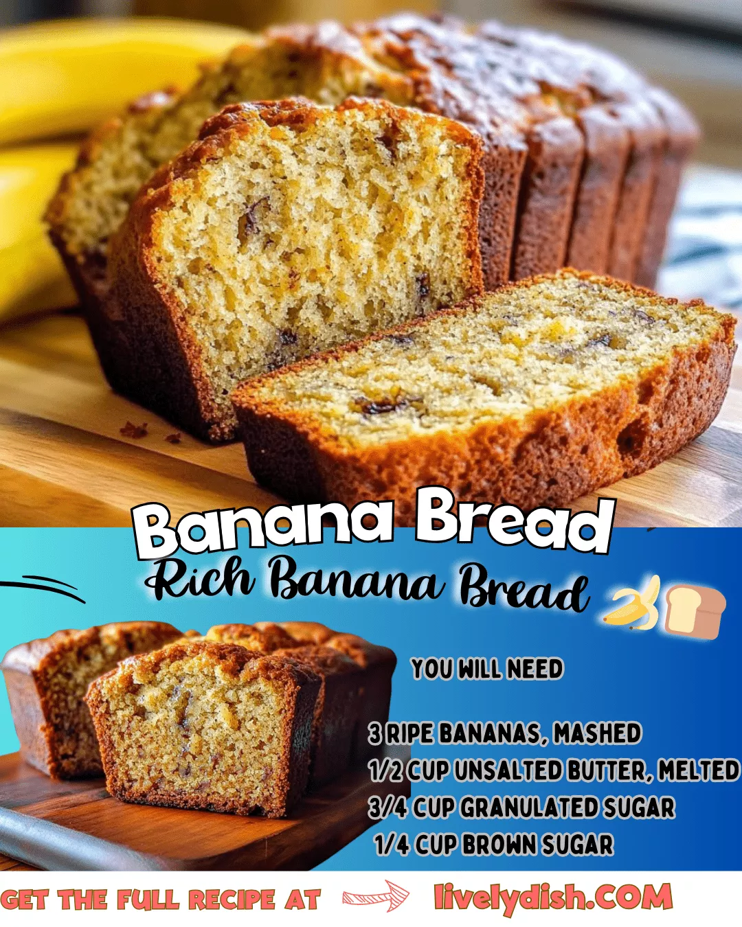 Rich Banana Bread