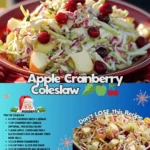 Apple Cranberry Coleslaw