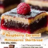 Raspberry Caramel Millionaires Shortbread