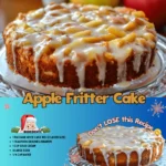 Apple Fritter Cake is the ultimate easy dessert—packed with cinnamon apples, moist cake, and sweet glaze,