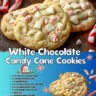 White Chocolate Candy Cane Cookies