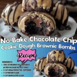 Chocolate Chip Cookie Dough Brownie Bombs: The Ultimate Dessert Delight
