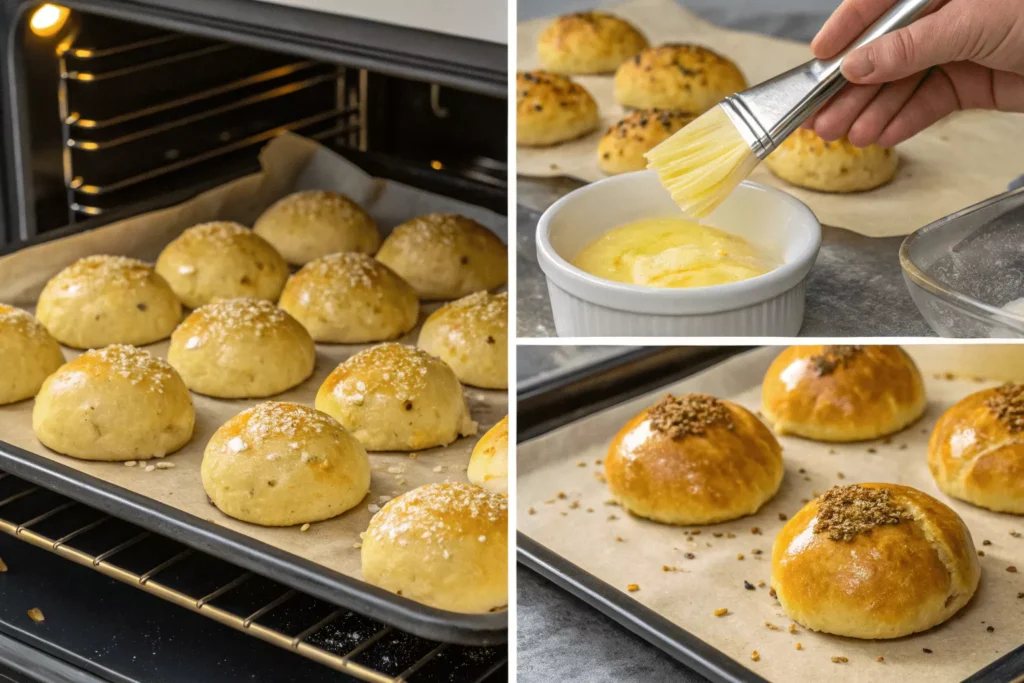garlic parmesan cheeseburger bombs