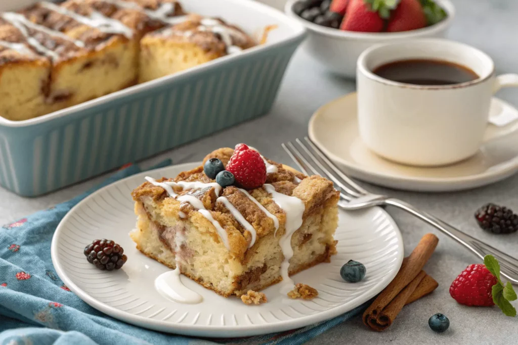 Cinnamon Roll French Toast Casserole