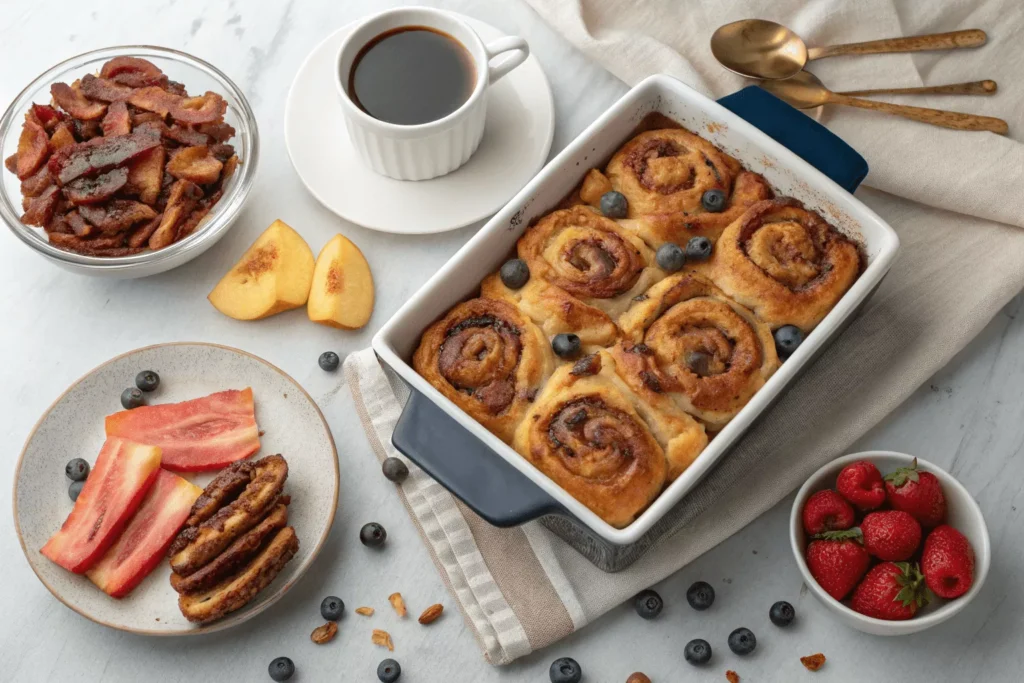 Cinnamon Roll French Toast Casserole