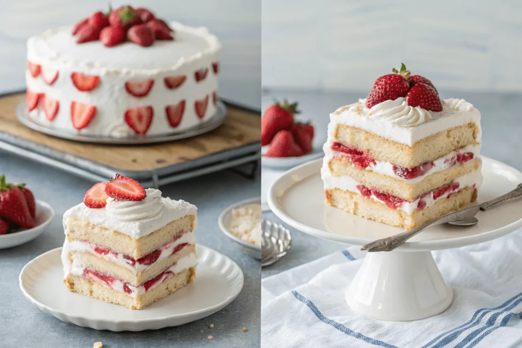 Strawberry Icebox Cake