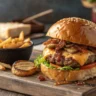 Air Fryer Cheeseburgers