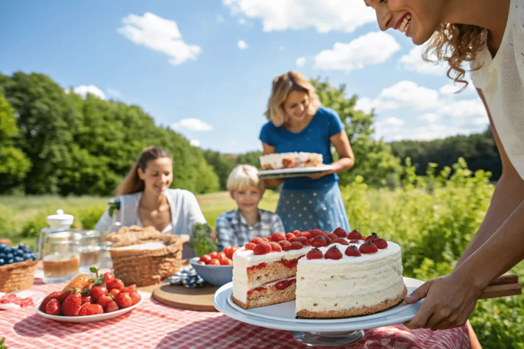 Strawberry Icebox Cake