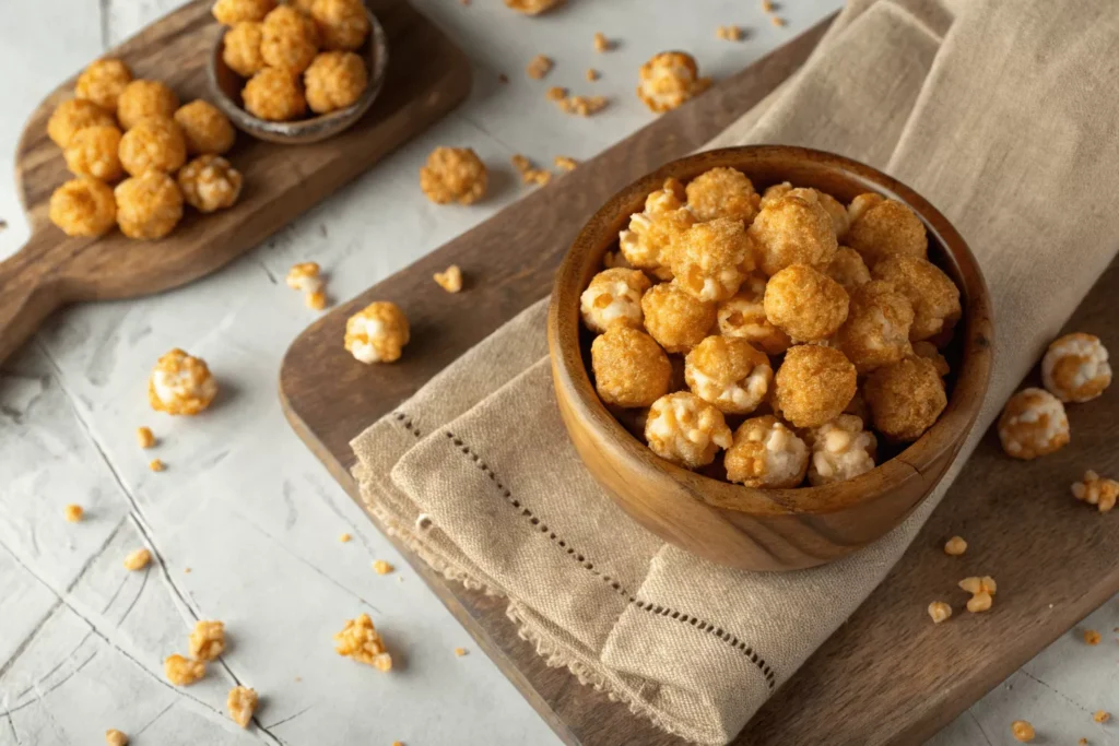 caramel puff corn recipe
