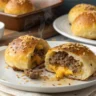 garlic parmesan cheeseburger bombs