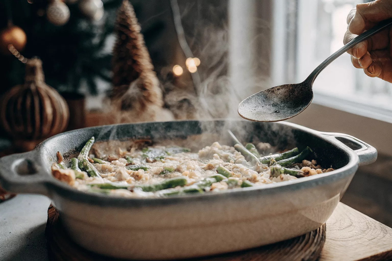 campbell soup green bean casserole recipe