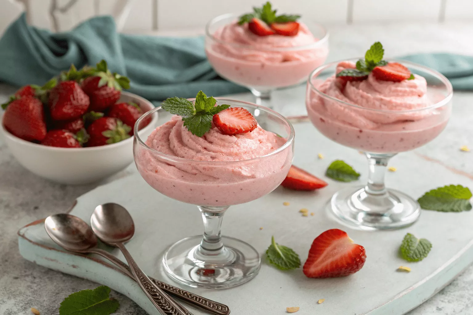 Strawberry Mousse recipe