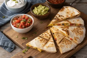 Cheese Quesadillas lively dish