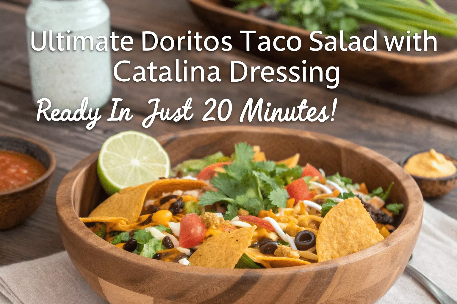 Taco Salad with Catalina Dressing