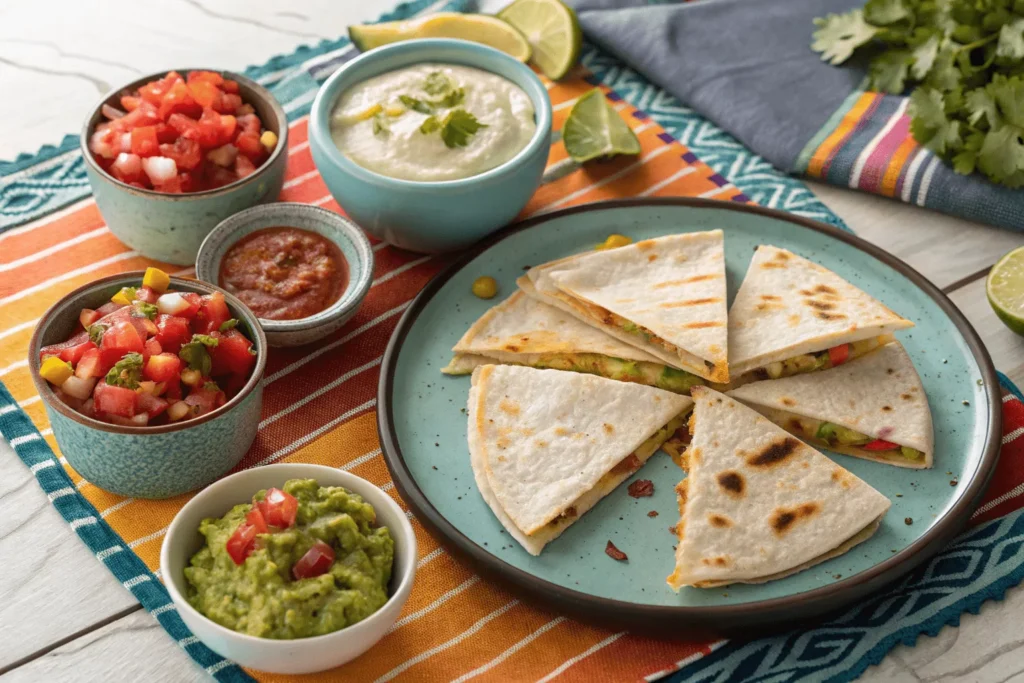 Cheese Quesadillas lively dish