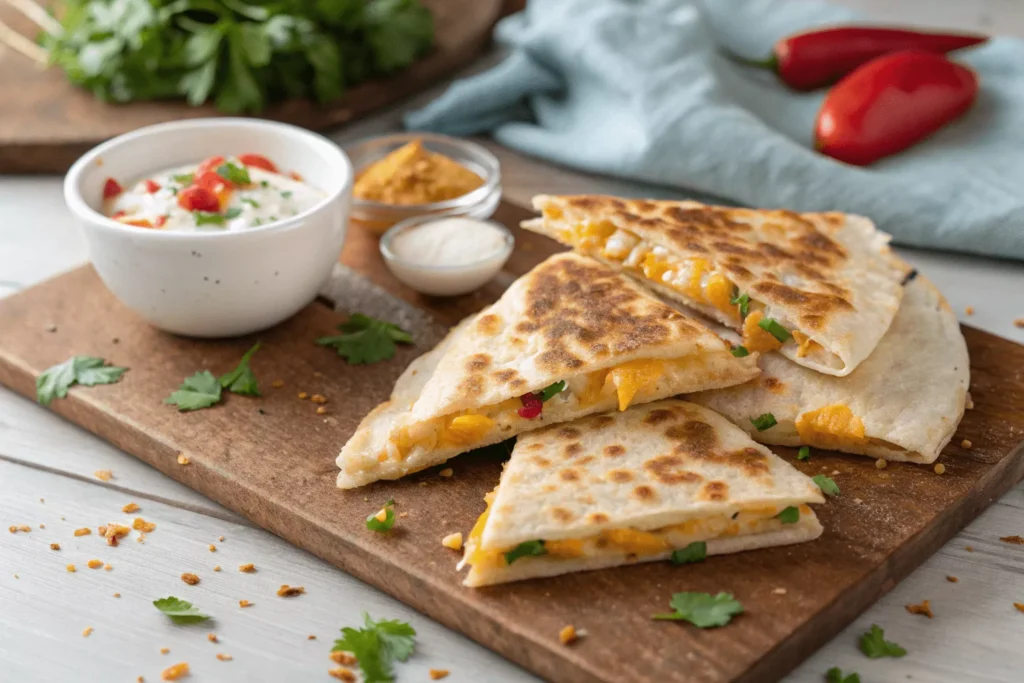 Cheese Quesadillas lively dish