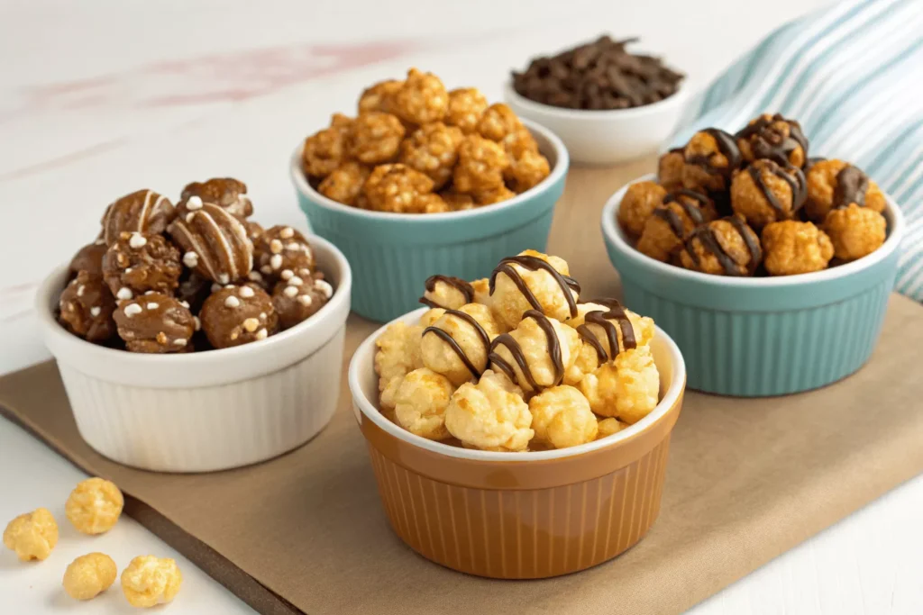 caramel puff corn recipe