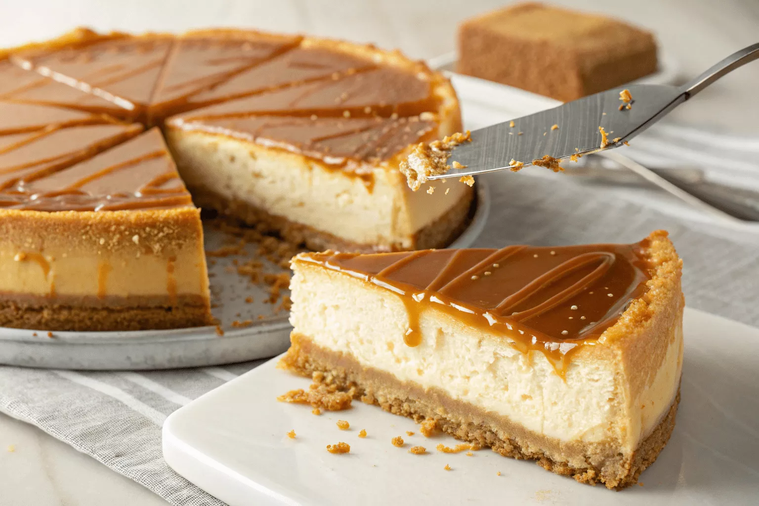 Salted Caramel Cheesecake