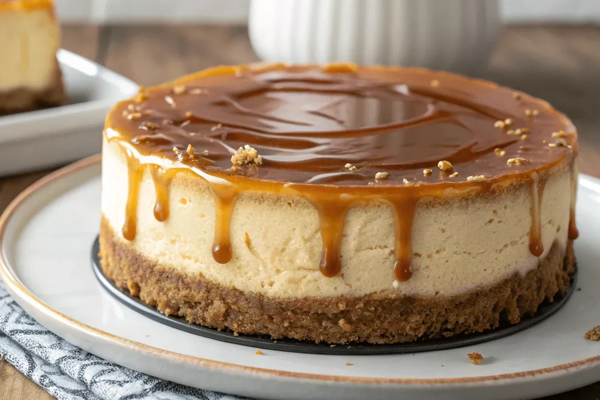 Salted Caramel Cheesecake