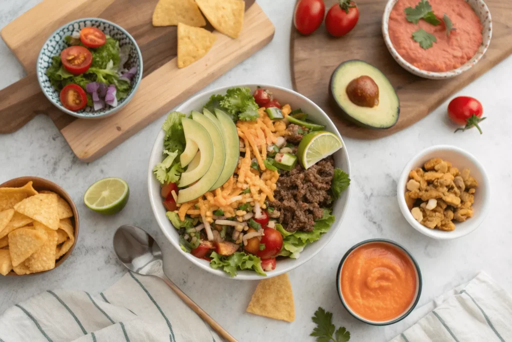Doritos Taco Salad with Catalina Dressing