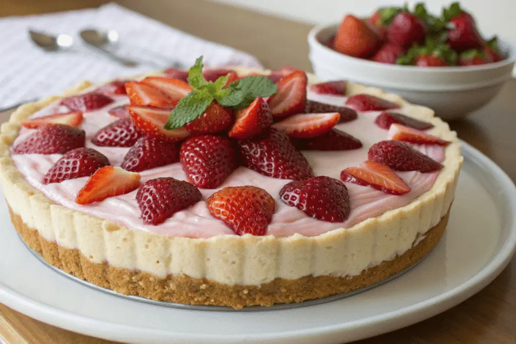 
strawberry-cream-cheese-pie