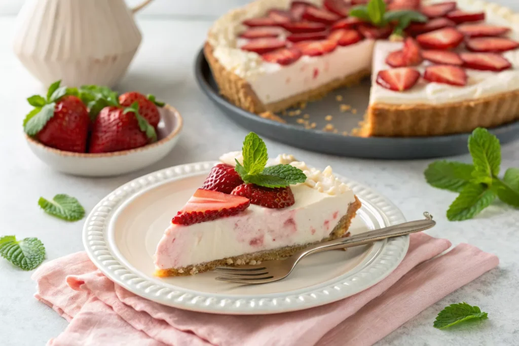 strawberry cream cheese pie