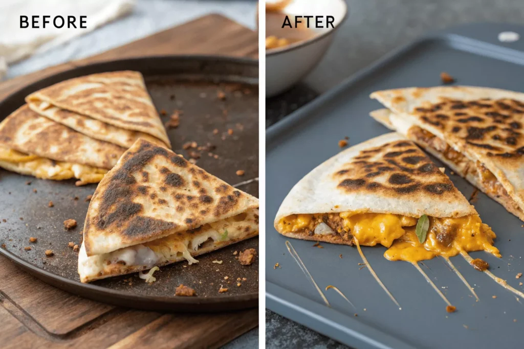 Cheese Quesadillas lively dish