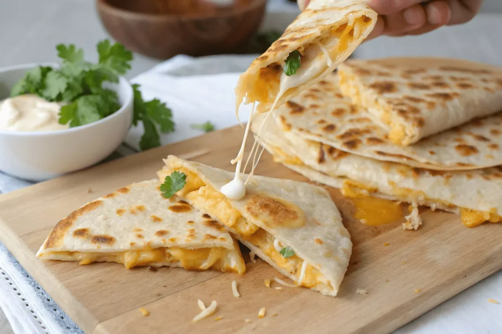 Cheese Quesadillas lively dish