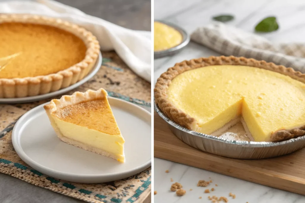 old fashioned custard pie