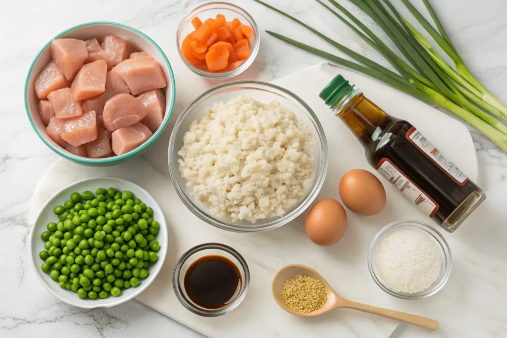 ingredients blackstone chicken fried rice