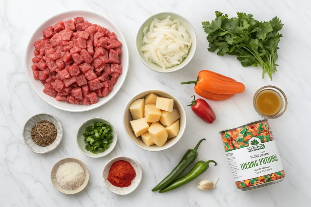 ingredient mexican picadillo recipe