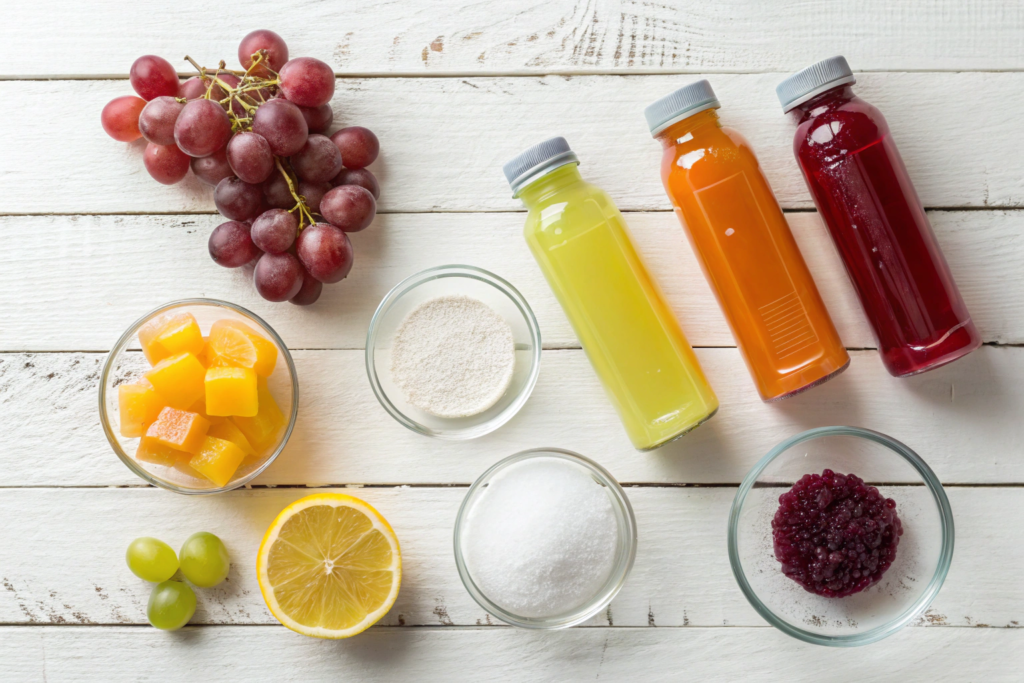  ingredients for making gumdrops