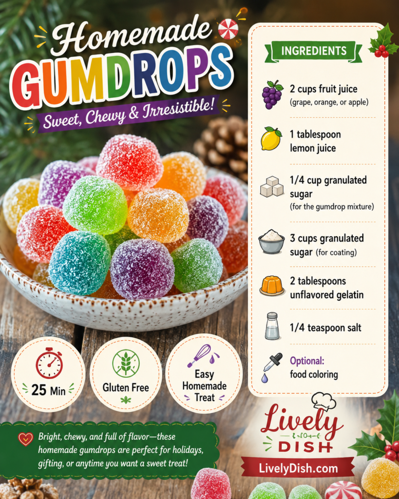 homemade gumdrops