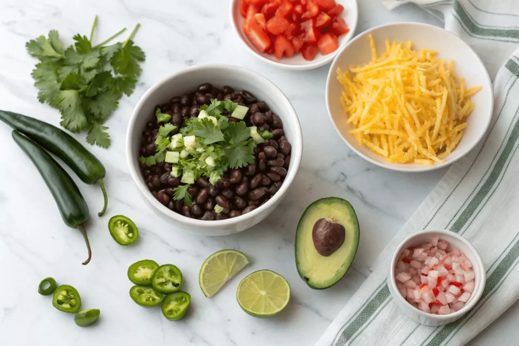mexican baked potato Mexican Toppings Ingredients