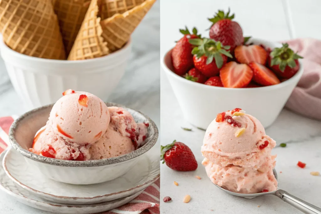 strawberry cheesecake ice cream recipe