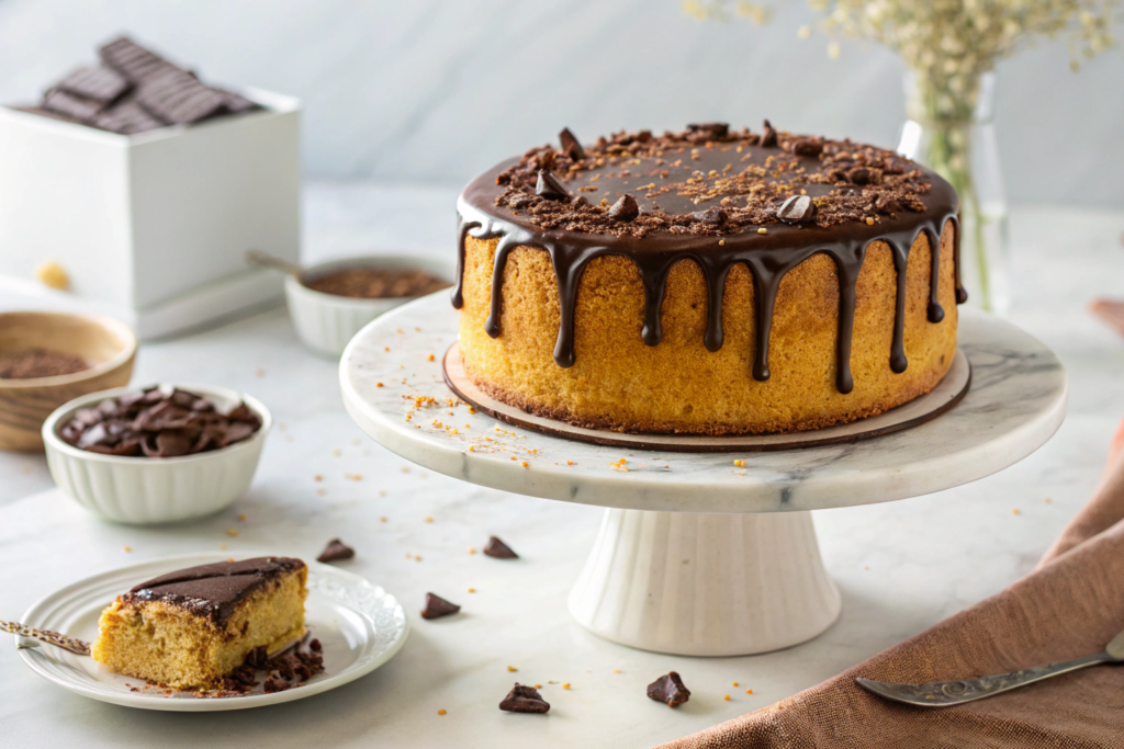 Brazilian carrot cake