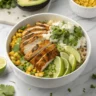 Street Corn Chicken Rice Bowl