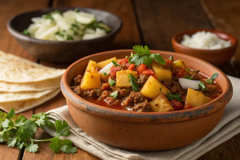 mexican ground beef and potatoes