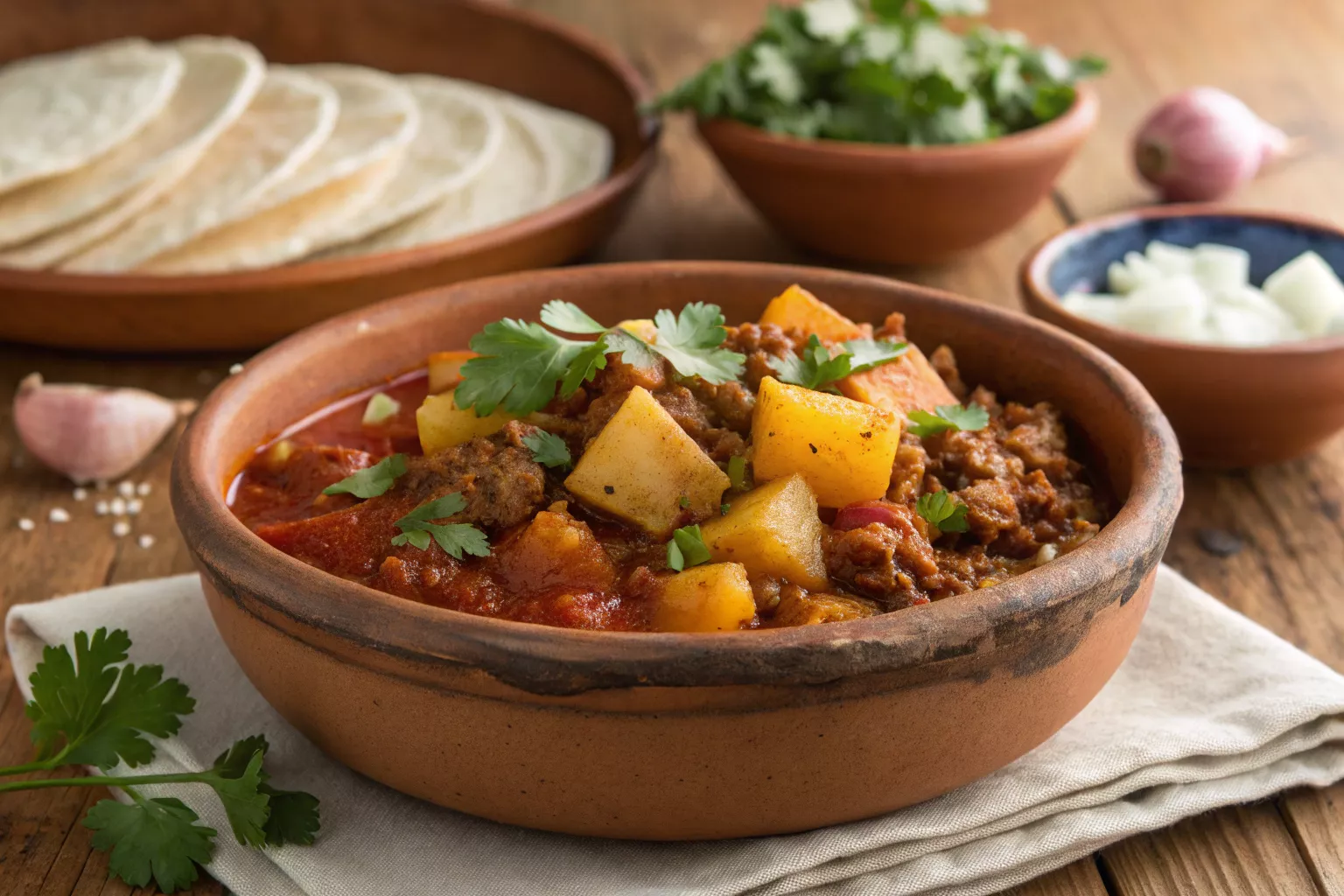 mexican ground beef and potatoes