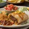 beef and cheese chimichanga