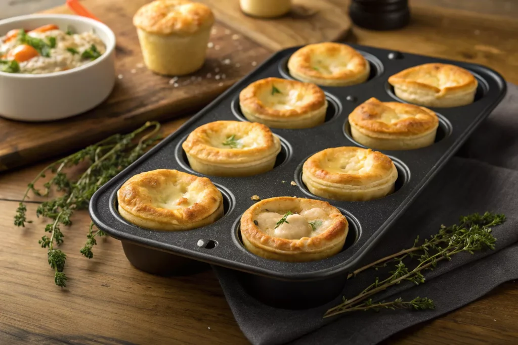 mini chicken pot pie recipe