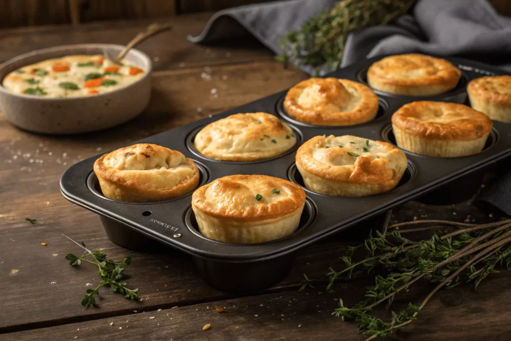 mini chicken pot pie recipe