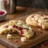 White Chocolate Raspberry Cookies